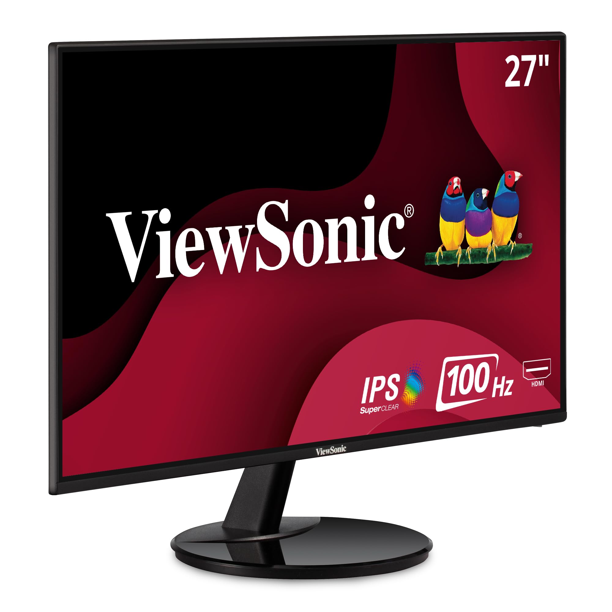 ViewSonic VA2759-SMH - LED monitor - 27 - 1920 x 1080 - IPS - 250 cd/m2 - 1000:1 - 14 ms - HDMI VGA - speakers