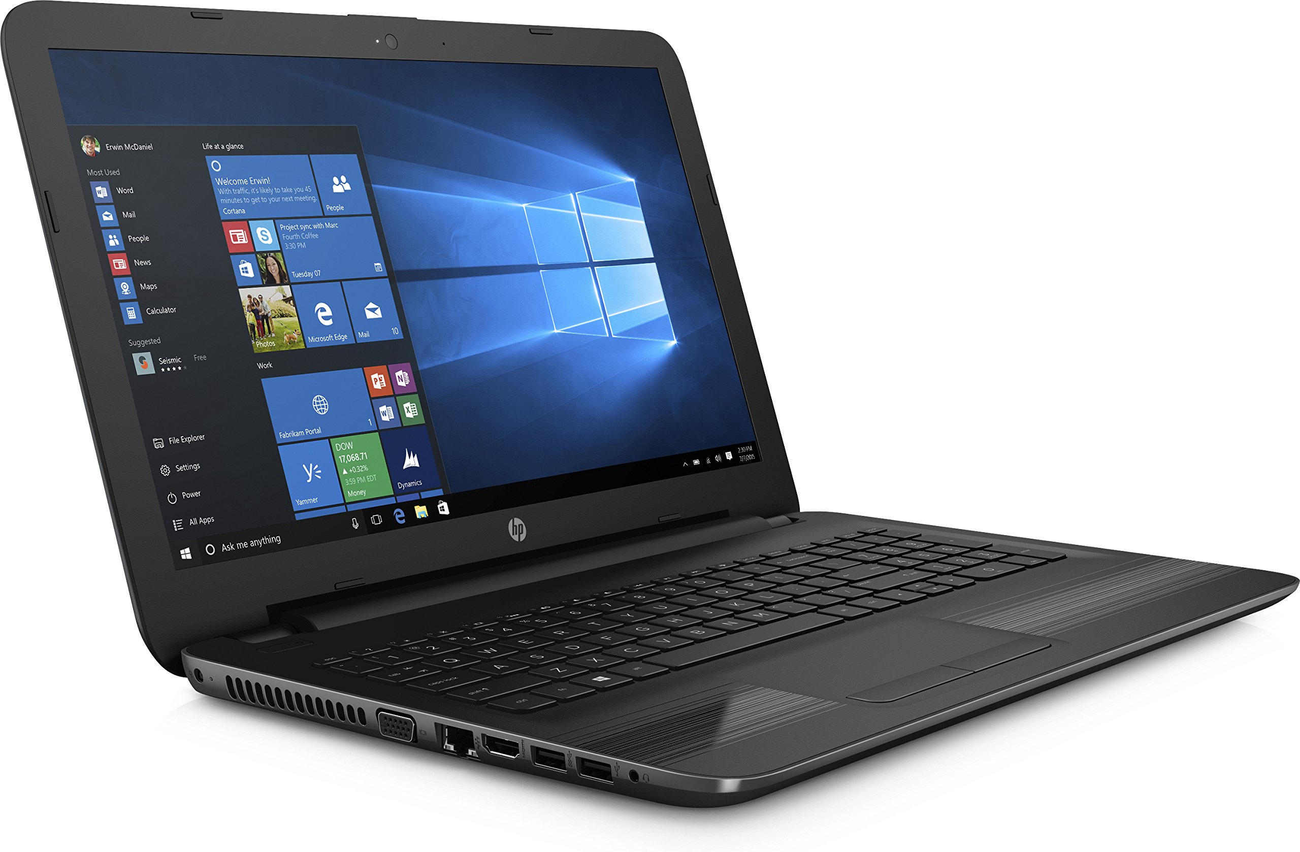 HP 15.6インチビジネスノートブック、AMD A6-7310クワッドコア2.0GHz、8GB DDR3、128GB SSD、802.11ac、Bluetooth、Win10H|global研究所