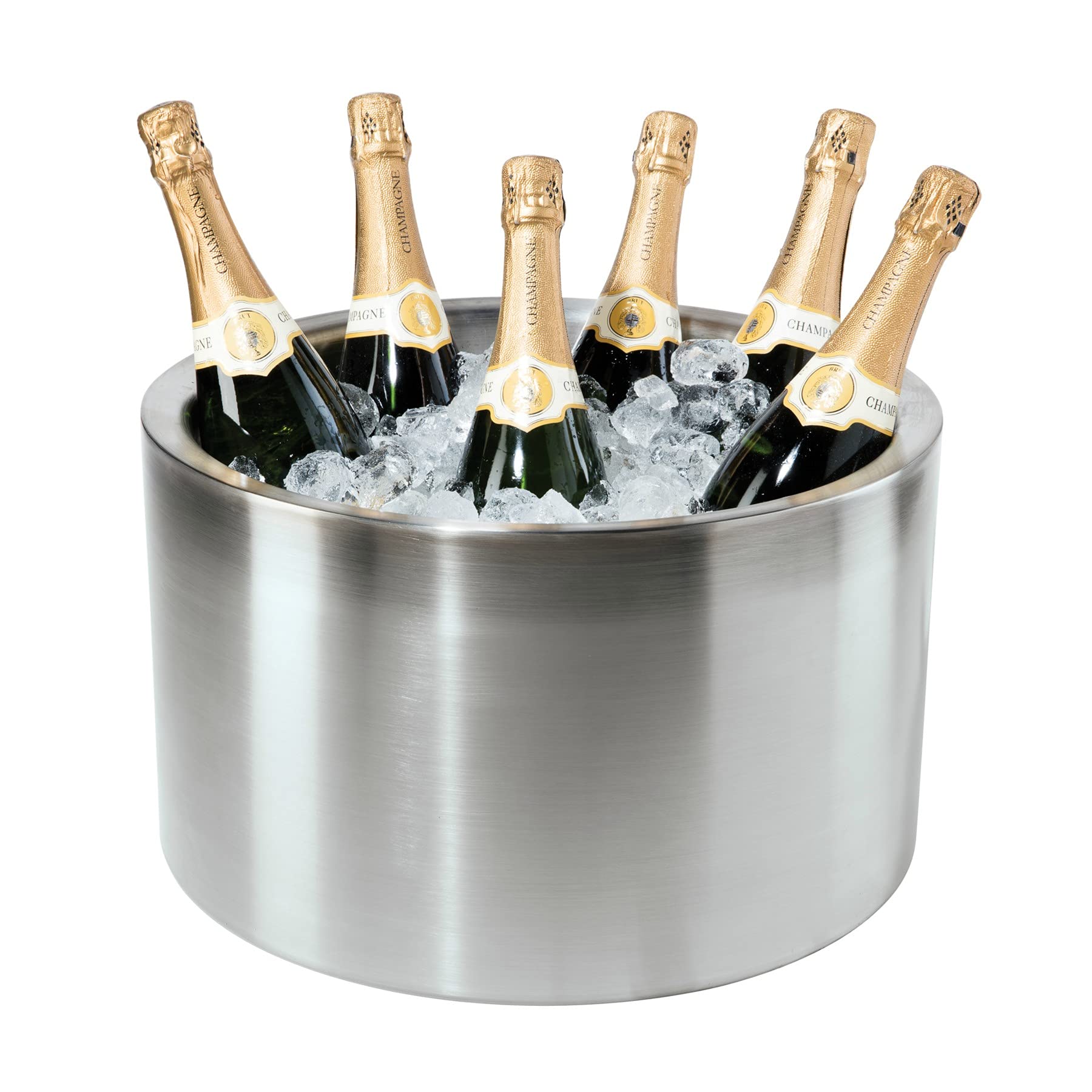 Oggi Double Walled Insulated Stainless Steel Party Tub-Holds up to 12 bottles of Wine or Champagne by Oggi