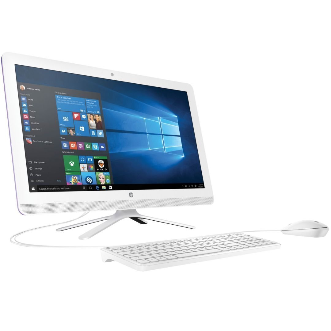 HP 22-b016 All-インチ-One Desktop (Intel Pentium J3710  4Gb Ram  1Tb HDD) with Windows 10