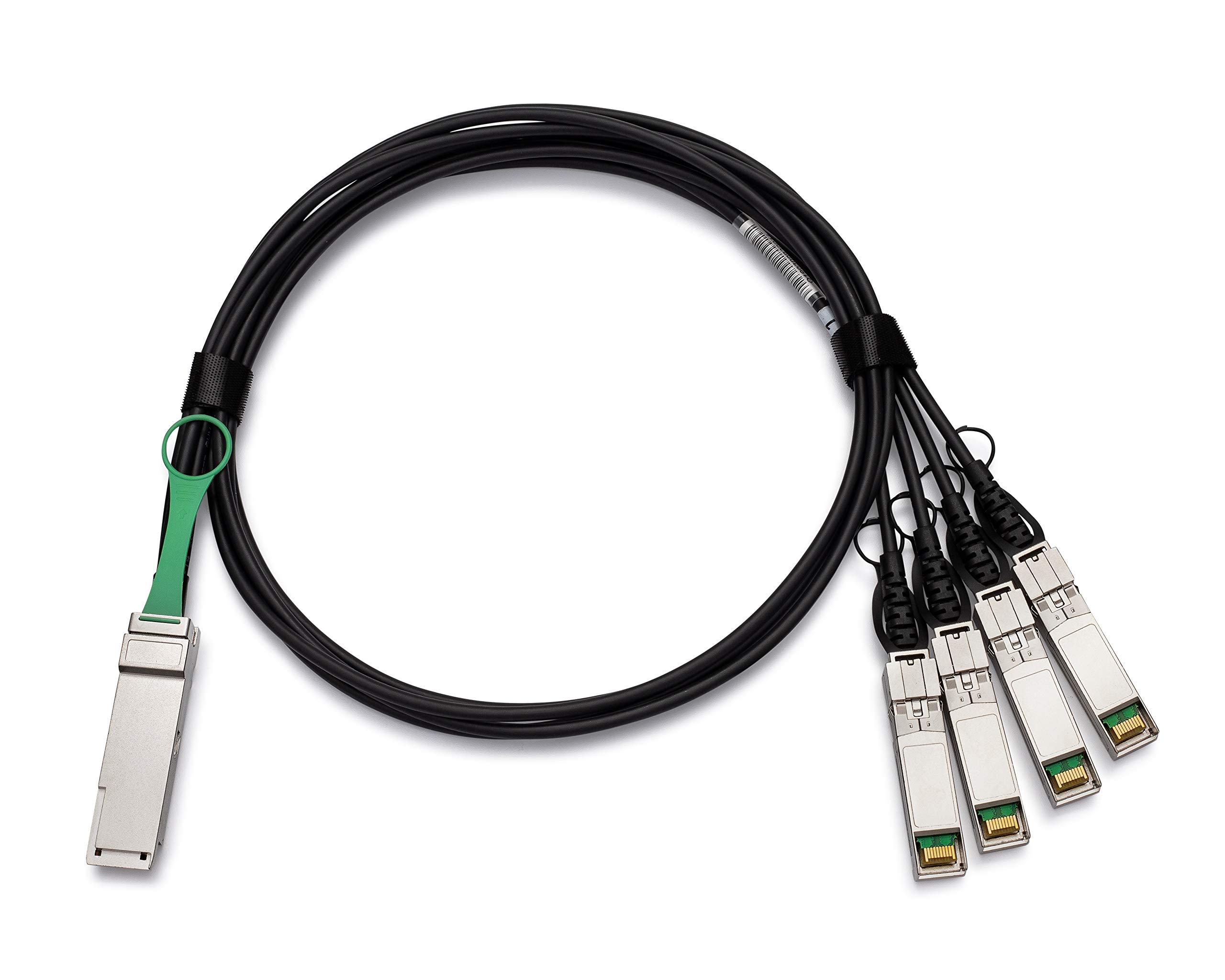 HPC Optics Intel X4DACBL1 40G QSFP to 4xSFP+ 1m Twinax ブレークアウトケーブル X4DACBL1-HPC|global研究所
