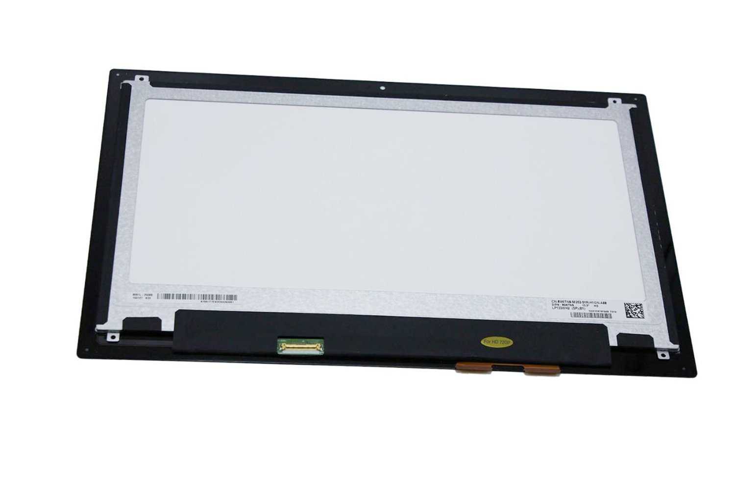 XJS 13.3in タッチスクリーン取り替えっこ タッチパネルデジタイザーガラス \u0026 LCD LED見せびらかす Dell Inspiron-13-7000-7347 固定ディスク 1366X768 (ベゼルなし) パソコン・周辺機器-プリンター・FAX用インク