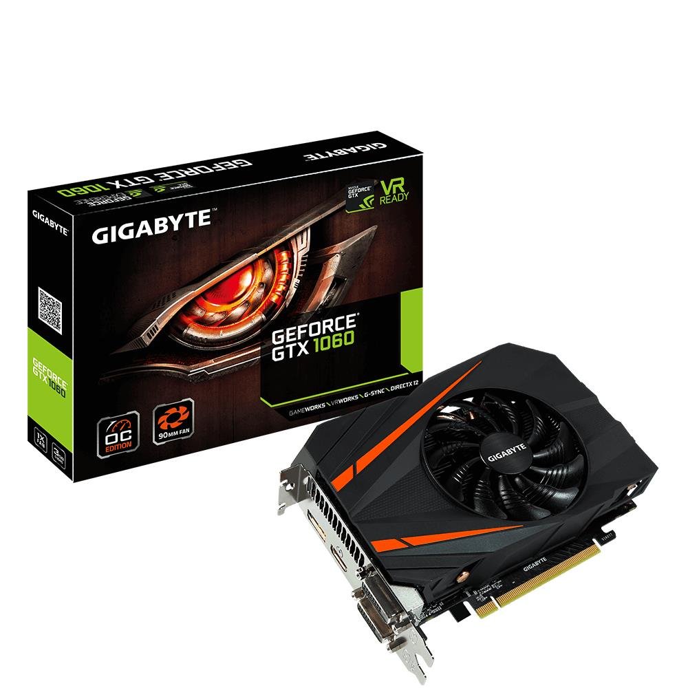 (GV-N1060IXOC-3GD) - Gigabyte Nvidia GTX 1060 ITX 3GB GDDR5 PCI-E｜global研究所