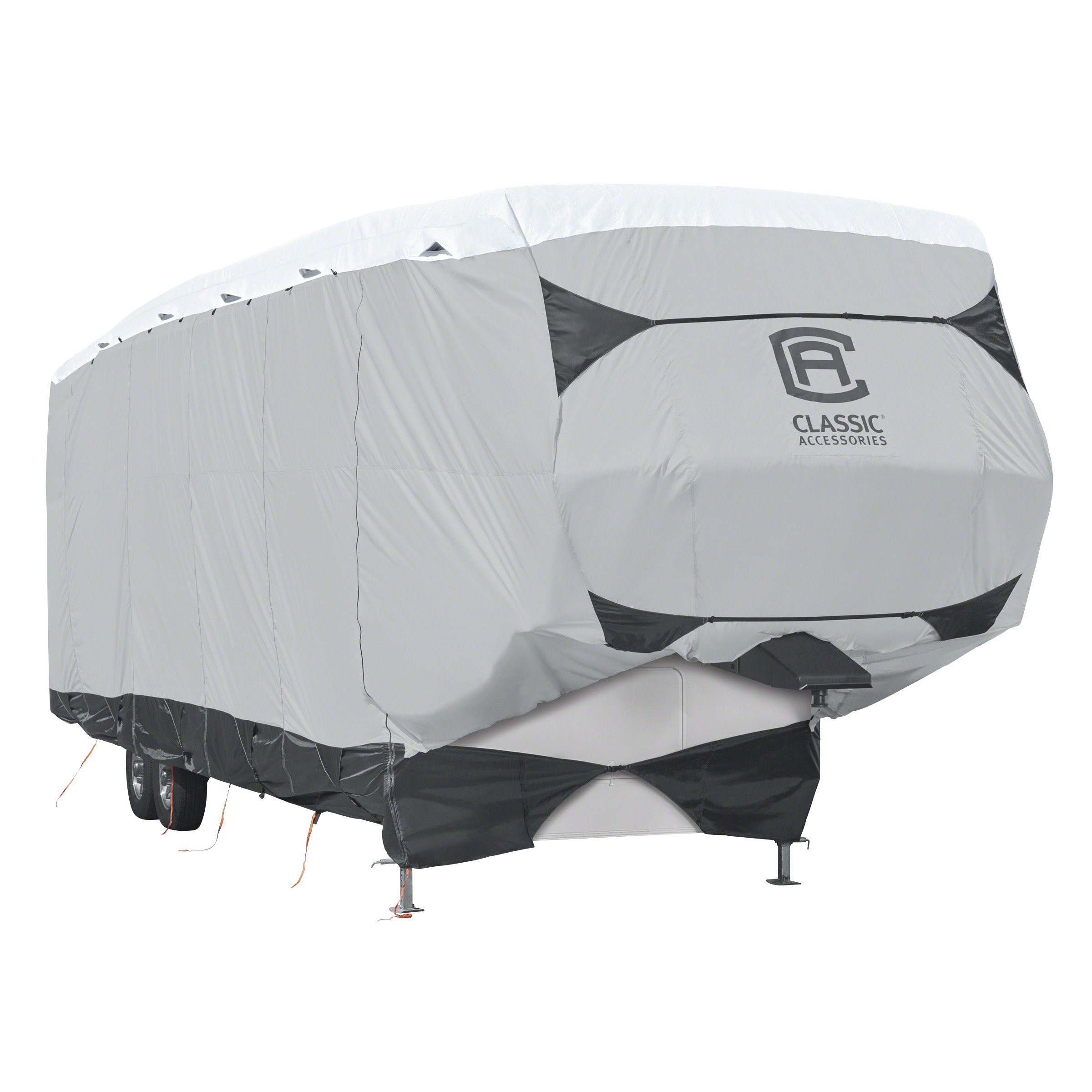 Classic Accessories SkyShield 高耐久 第5輪トレーラ覆いかぶせる For Trailers 26\u0027-29\u0027 Long 80-363-101601-EX