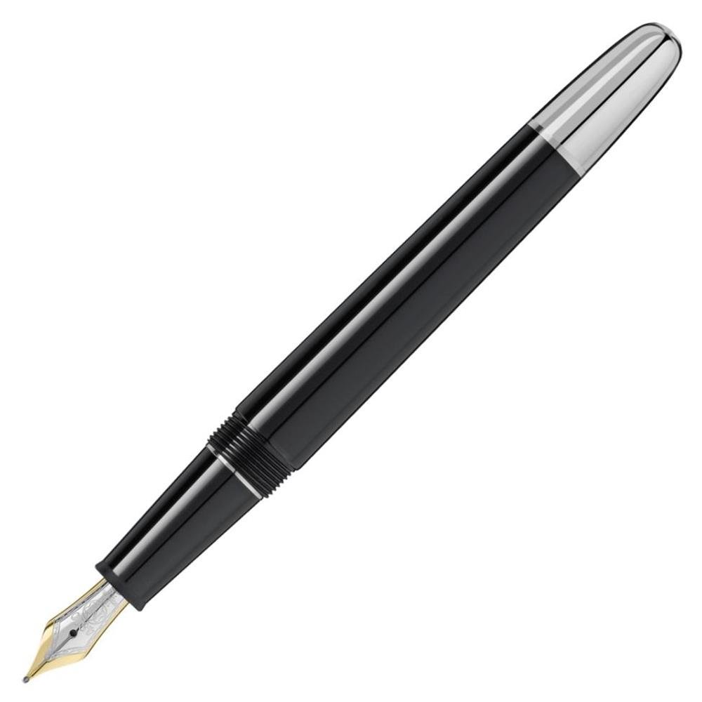 MONTBLANC モンブラン 万年筆 マイスターシュテュック ソリテール ドゥエ #145 ステンレススティール F｜global研究所