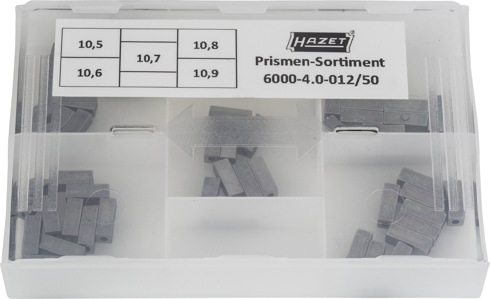 Hazet 6000 ? 4.0 ? 012 / 50 50 Piece 10.5 ? 10.9 X 4.0 MM交換用プリズムセット｜global研究所