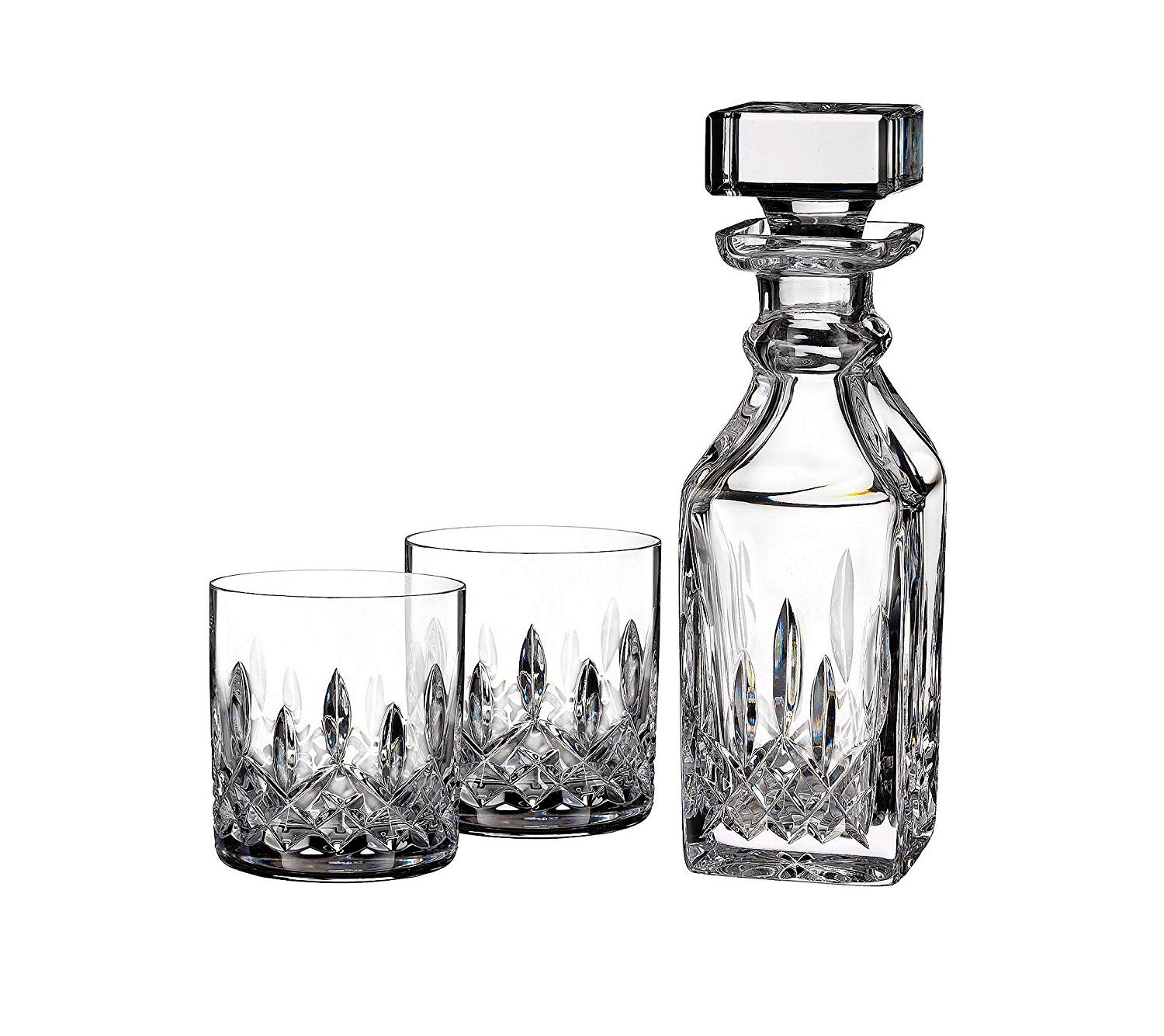 Waterford Lismore Connoisseur 5薬局衡オンス タンプラー有りの実 15.5薬局衡オンス スクエアデキャンタ
