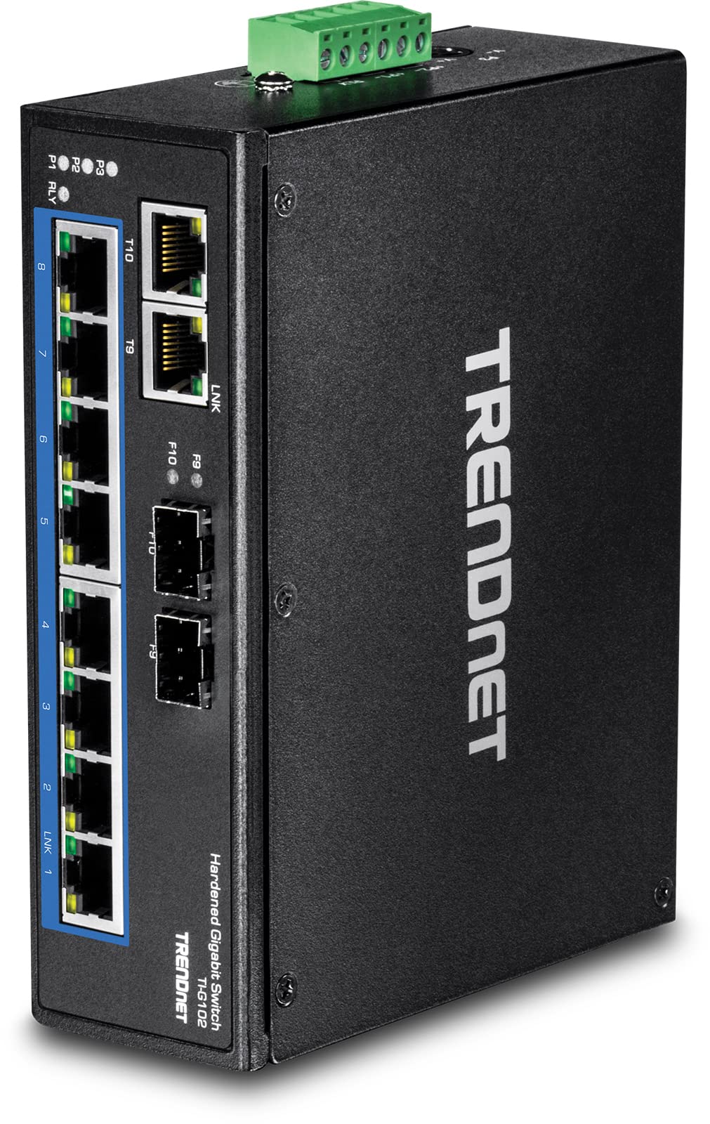 10Port HI Gigabit DinRailSwitc