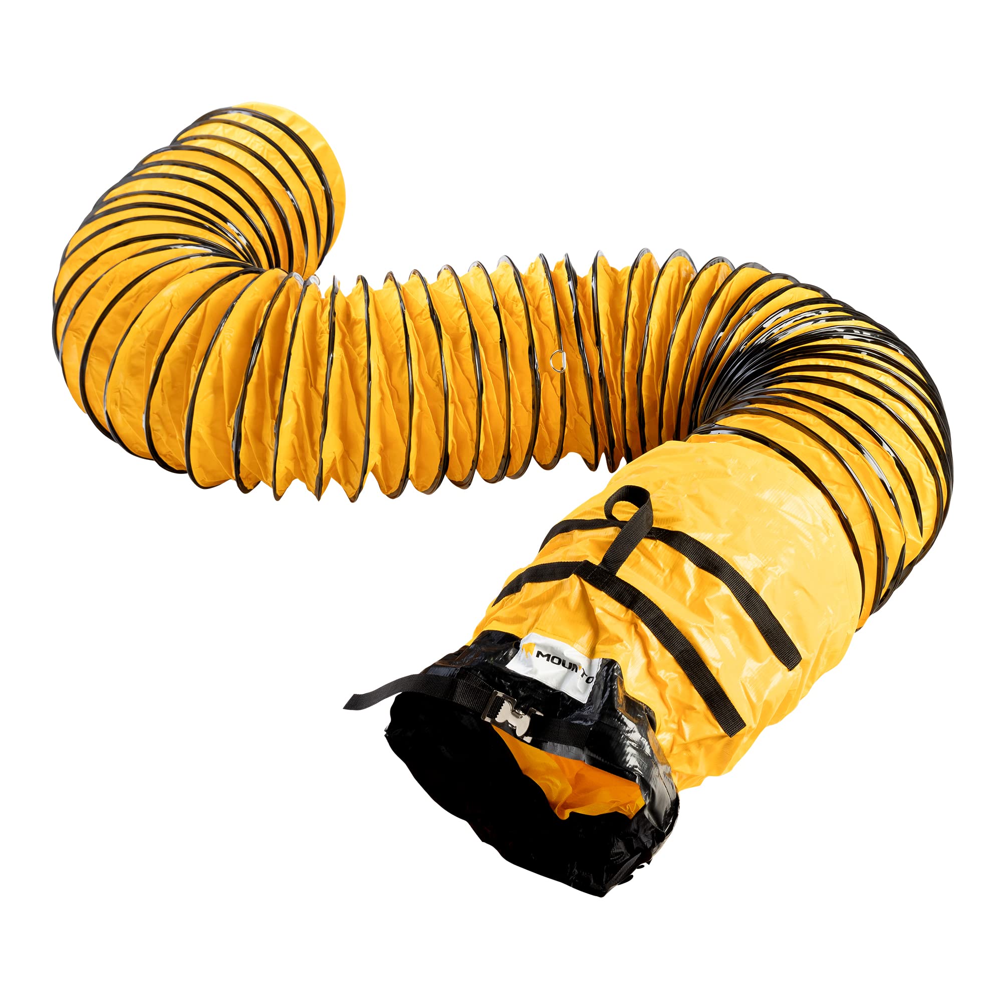 MOUNTO 25フィート PVC フレキシブルダクトホース 排気ファン用 (12インチ)｜global研究所