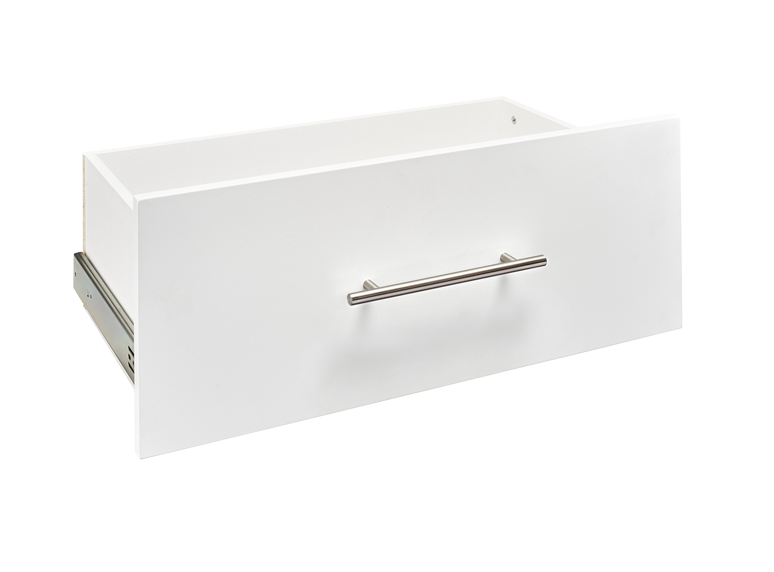 ClosetMaid SuiteSymphony 25in x 6in取り片づける棚 25-Inch X 10-Inch Drawer - Pure White 白いこと 48745