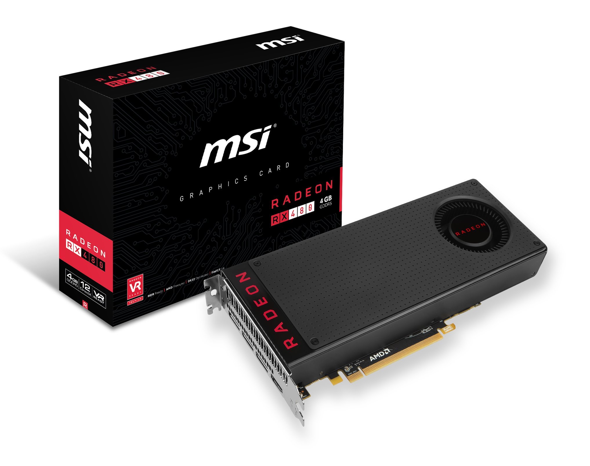 MSI RX 480 4 Gビデオカード｜global研究所 58,190円