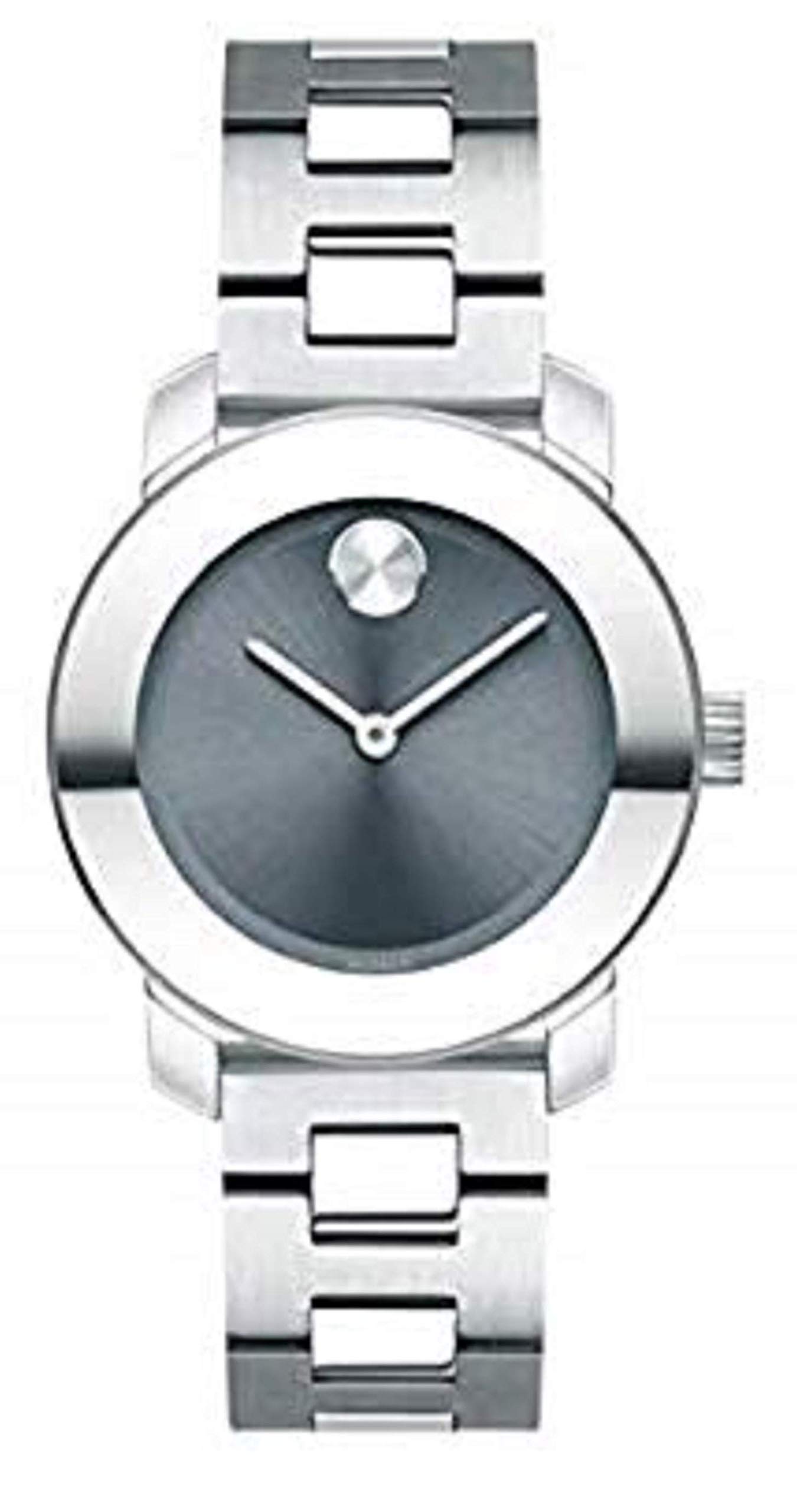 Movado Women's Swiss Quartz Stainless Steel Casual Watch Color Silver-Toned (Model: 3600436)
