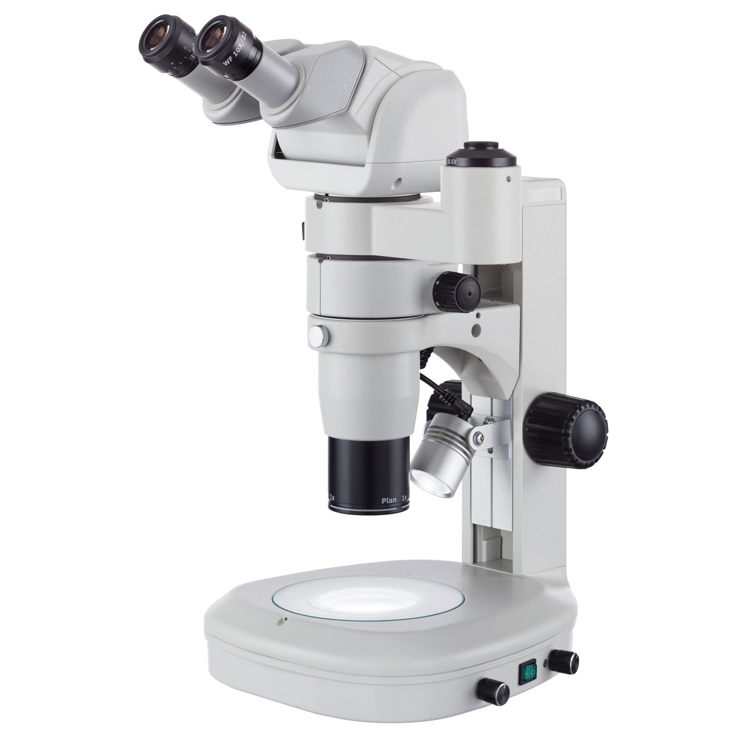 AmScope 8X-80Xデュアル照度と調節する能力のあるな頭顱とCMO三メガネ望遠レンズもの忠実やかマイクロスコープ