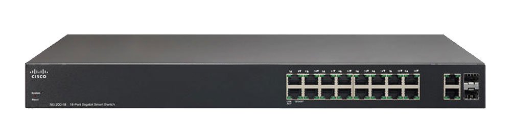 Cisco SG200-18 18-port Gigabit Smart Switch
