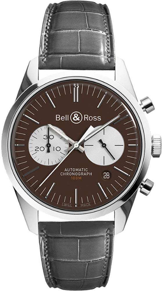 Bell & Ross Vintage Officer BR-126-オフィサー-ブラウン|global研究所