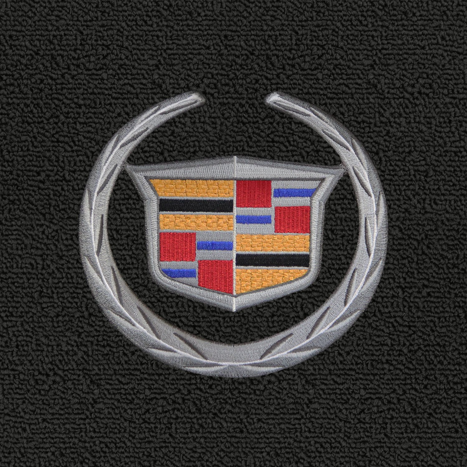 Lloyd Mats ? クラシックループエボニー標準トランクマットキャデラックXLRシルバーCadillac Crest and Wreathロゴ｜global研究所