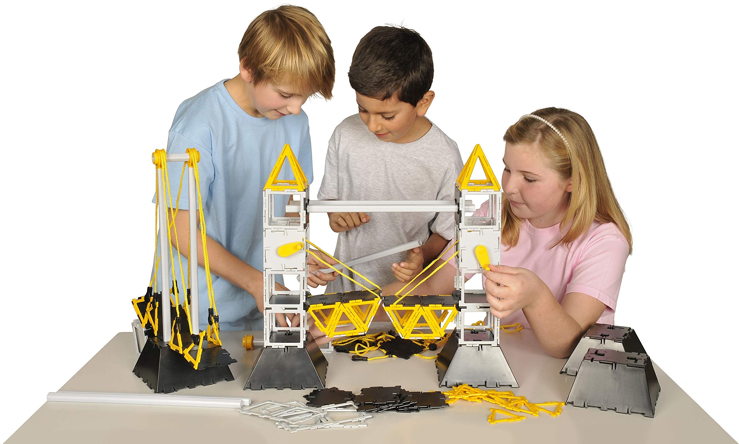 Polydron Bridges 社会階級仕掛ける 受けつたえる的作り上げる手あそび 9歳以上のお子さんに至適