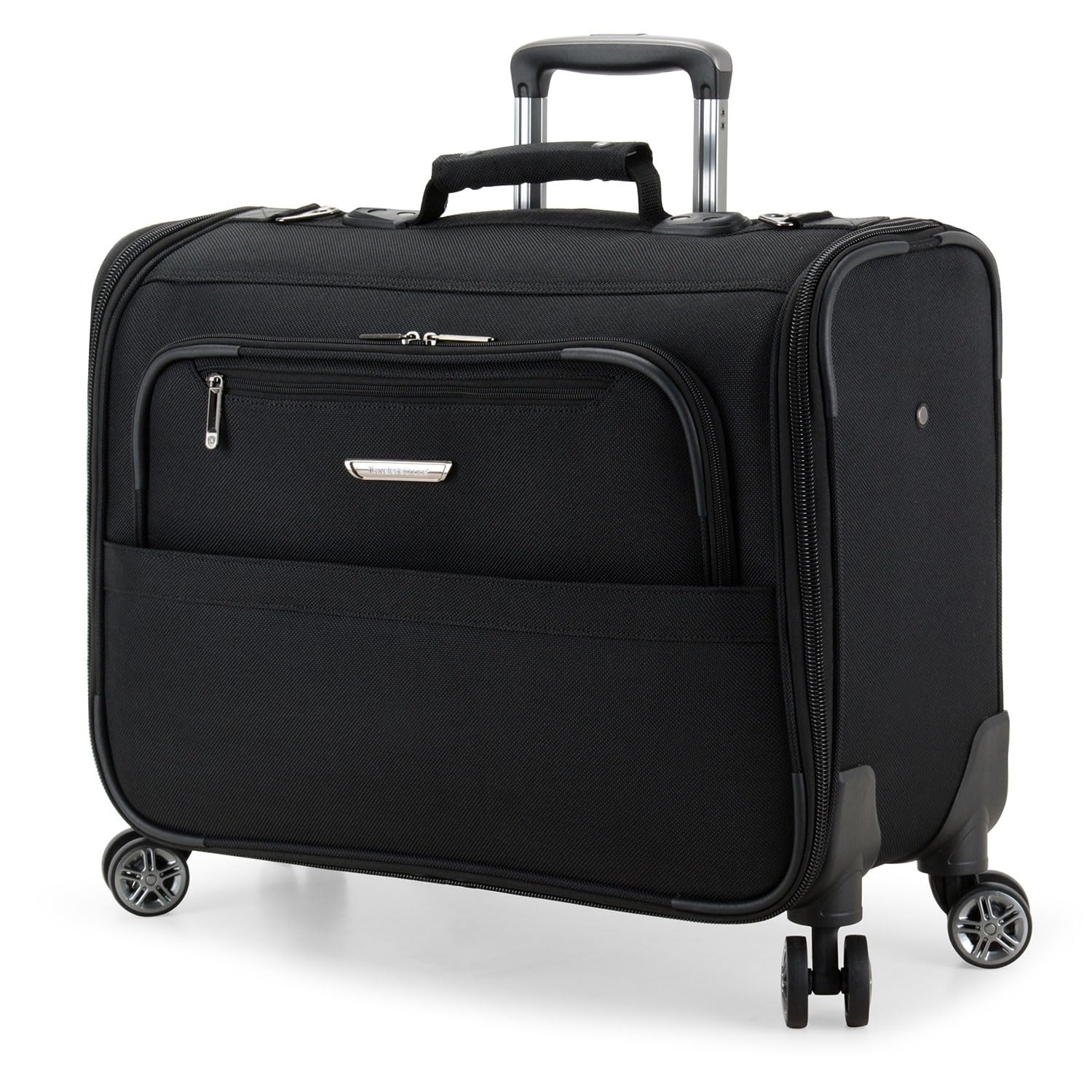 Traveler's Choice キャリーオン ソフトサイド 8輪スピナーガーメントバッグ 荷物 ブラック 21インチ