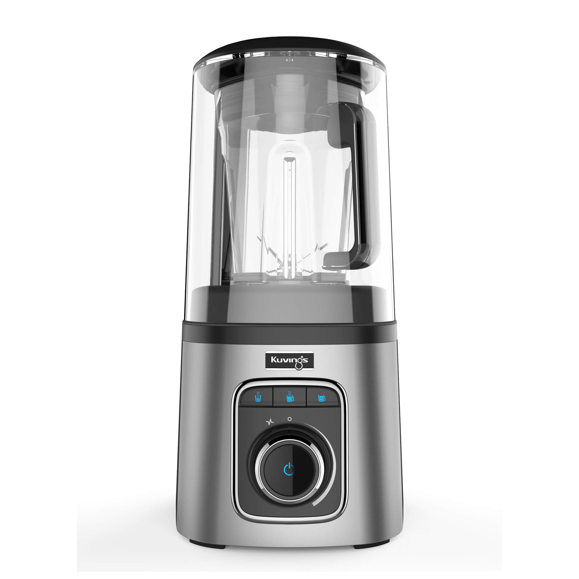 Kuvings Vacuum Sealed Auto Blender SV500S with BPA-Free Components Quiet Blender Virtually No Foam Heavy Duty 1700W Motor Silver|global研究所