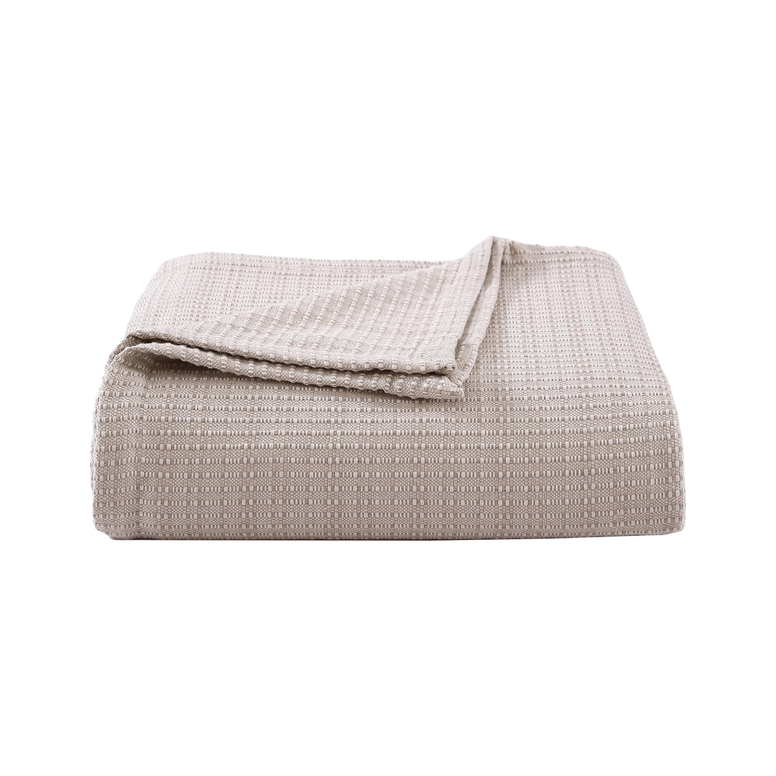 Tommy Bahama - コットン織ブランケット キング ベージュ 224157 23,341円