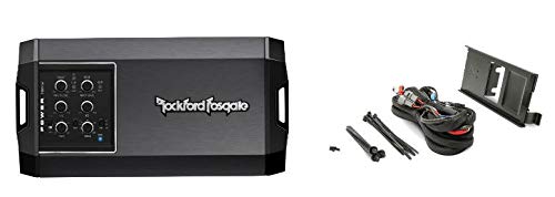 Rockford Fosgate T400X4ad 400ワット クラス AD 4チャンネルアンプ ロックフォードフォスゲート RFRNGR-K8 アンプキット マウントプレート Select Ranger?モデル用 バンドル|global研究所