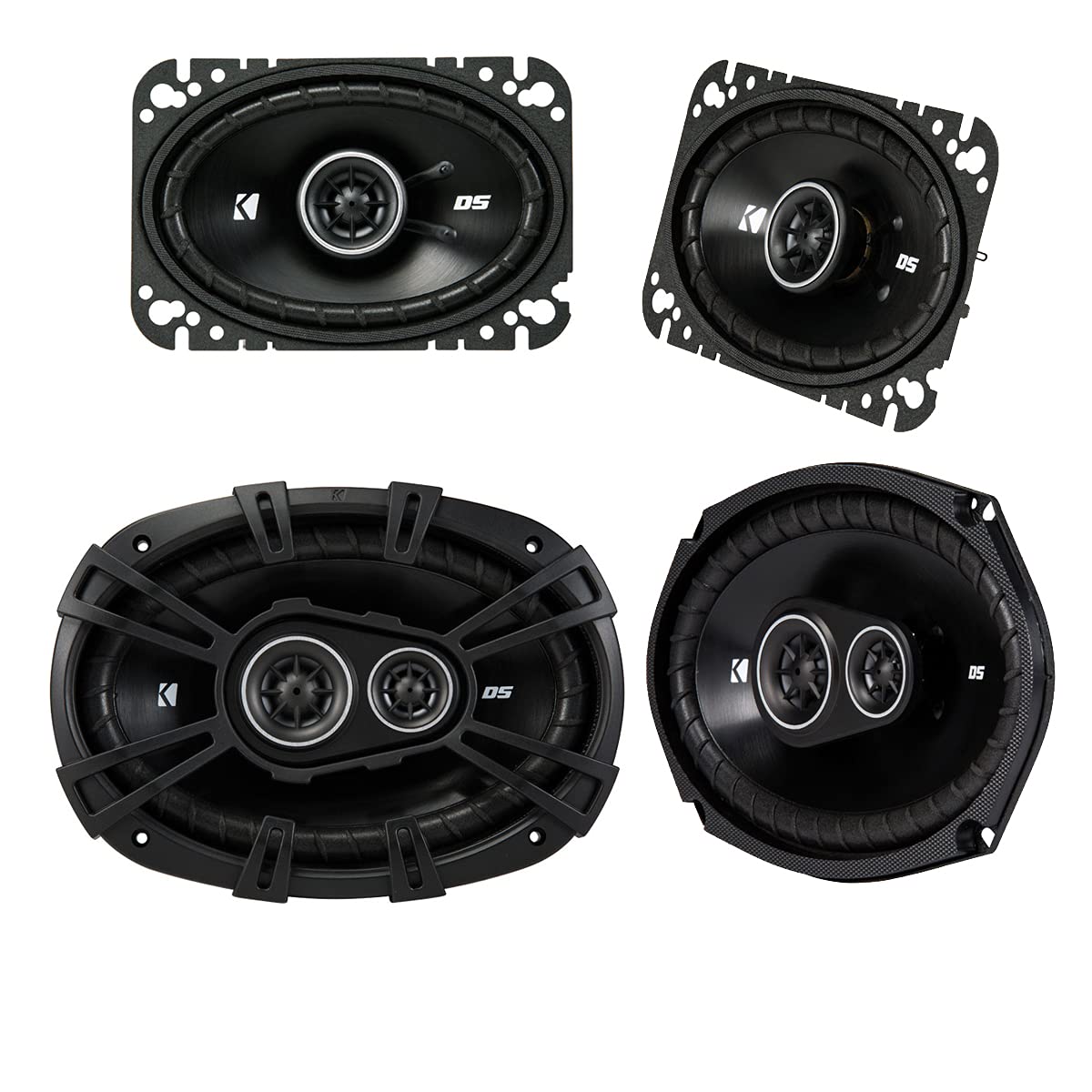 KICKER 90年代後期 2000年代初期 GM クーペ&セダン用 43DSC4604 4x6 スピーカー & 43DSC69304 6x9 sペア|global研究所