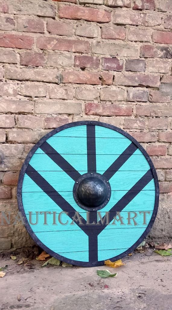 NAUTICALMART Renaissance Armor Lagertha Viking Shield