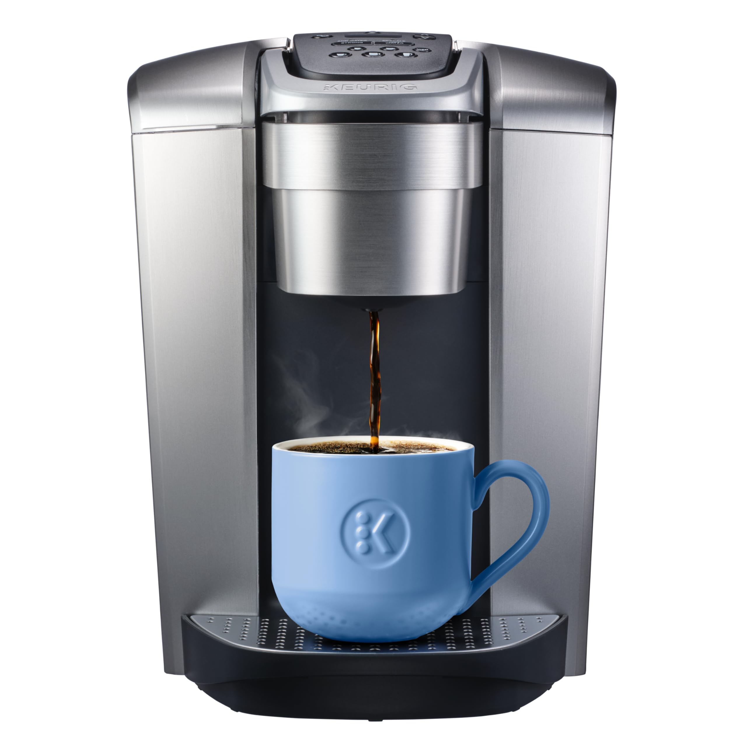 Keurig K-Eliteコーヒーメーカー、つや消しシルバー|global研究所