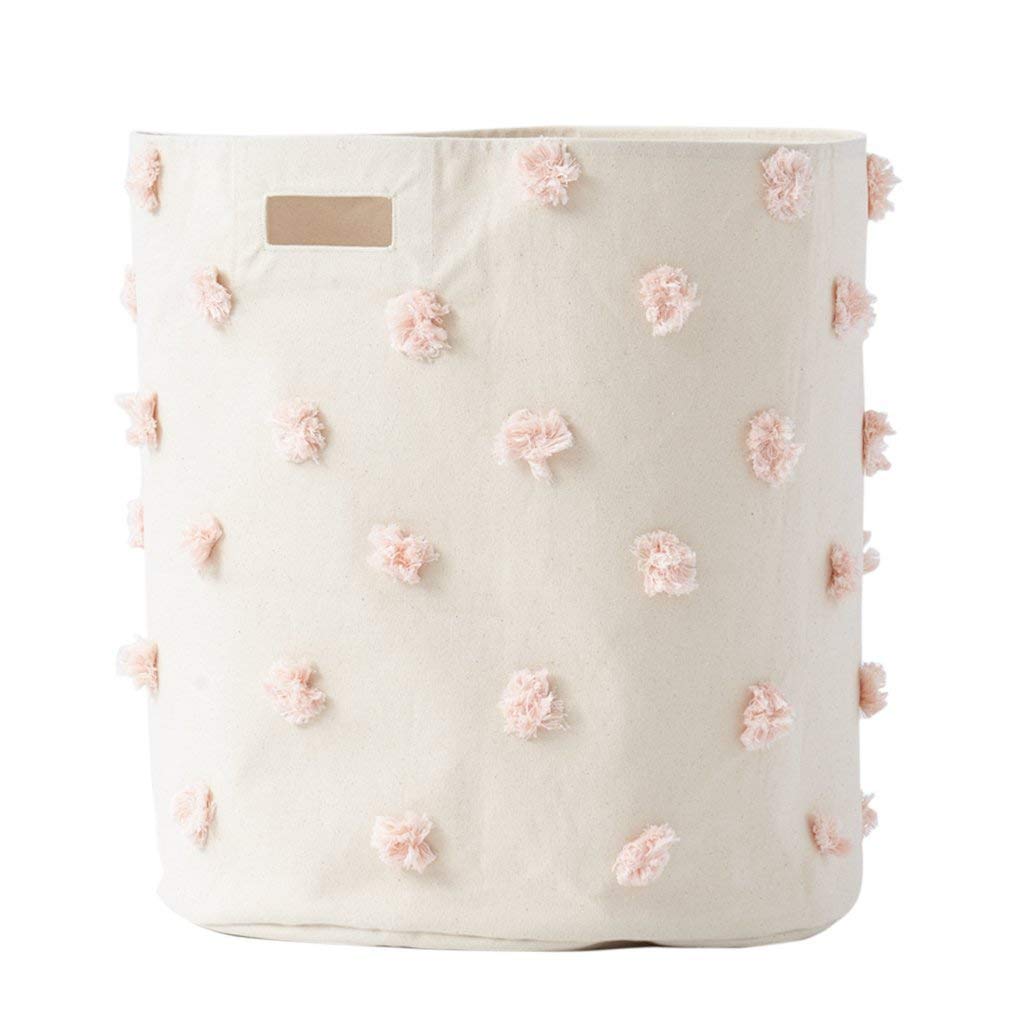 ペア Pehr 収納ボックス ストレージ ランドリー ボックス 洗濯かご おもちゃ 収納 XLサイズ HAMPERS Pom Pom Pink