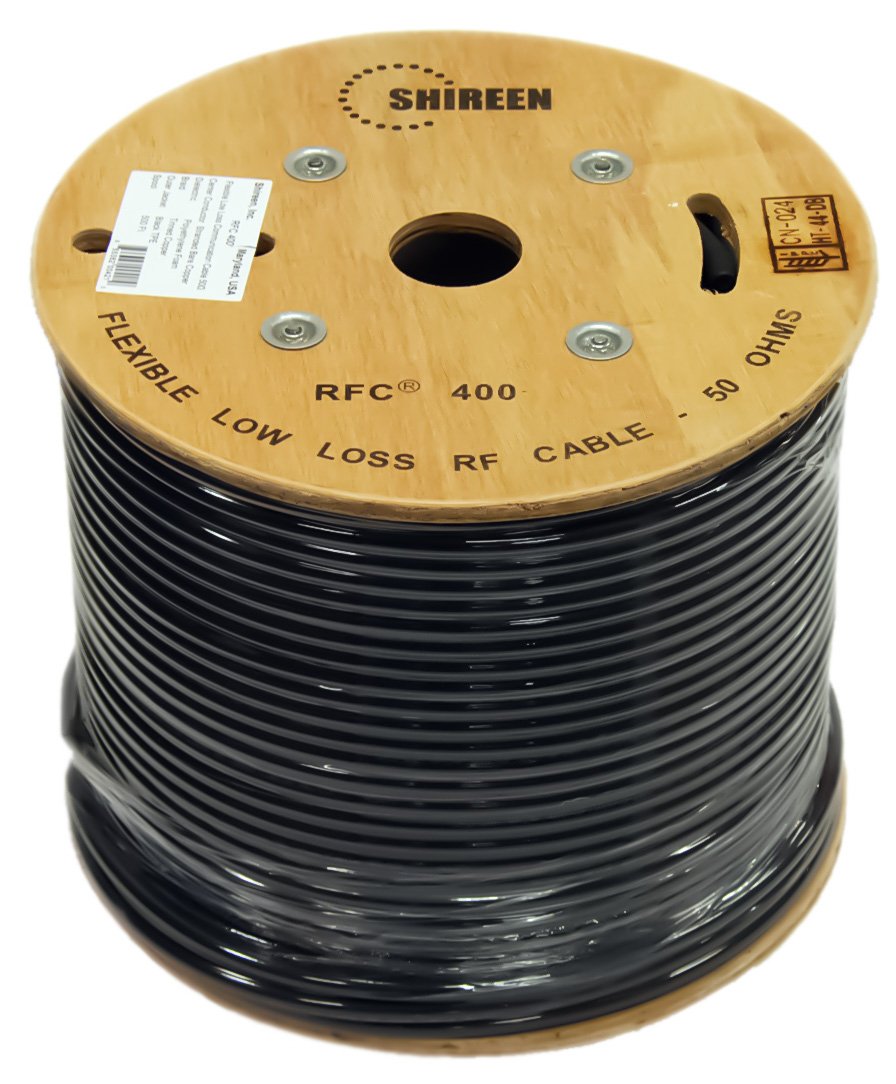 RFC Low loss 400 grade Coax cable RFC400 500フィート spool