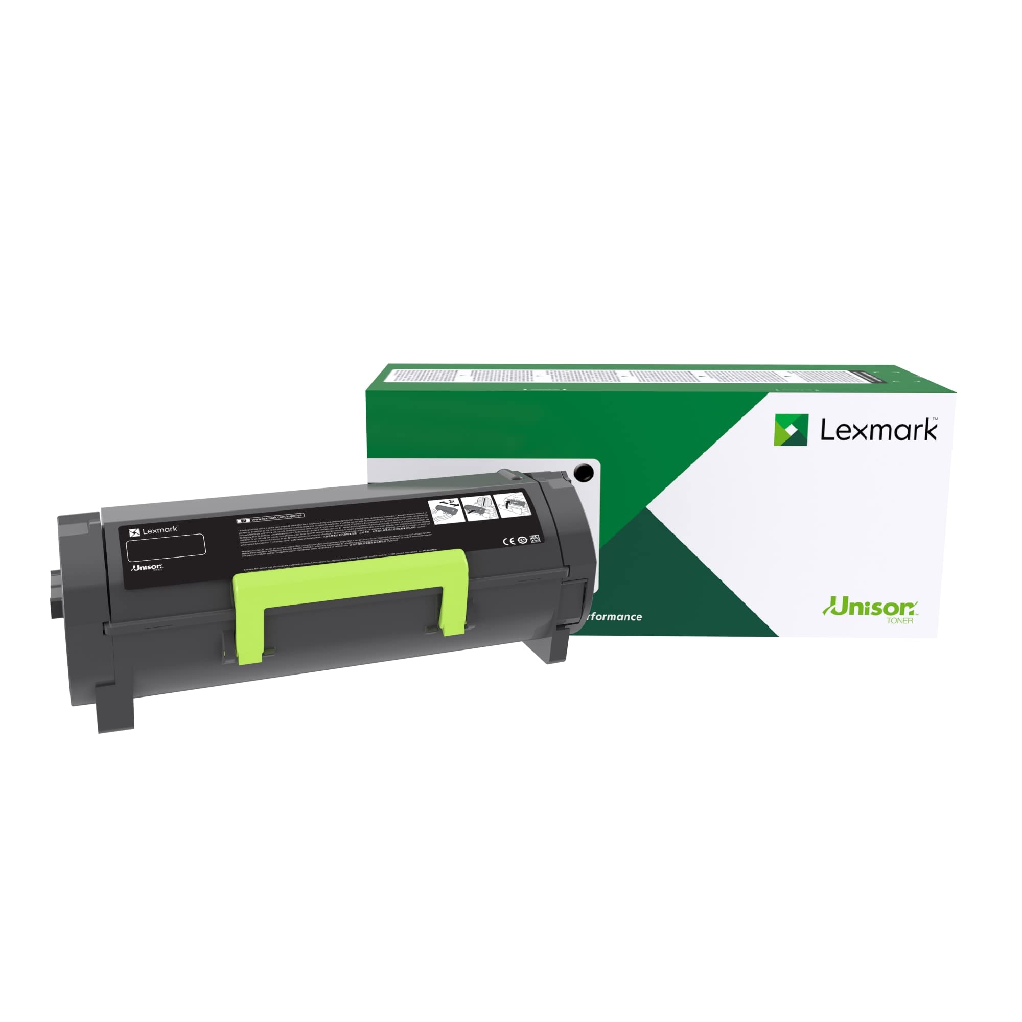 Lexmasrk 56F1H00 Unison High-Yield Toner Cartridge Black - in Retail Packaging