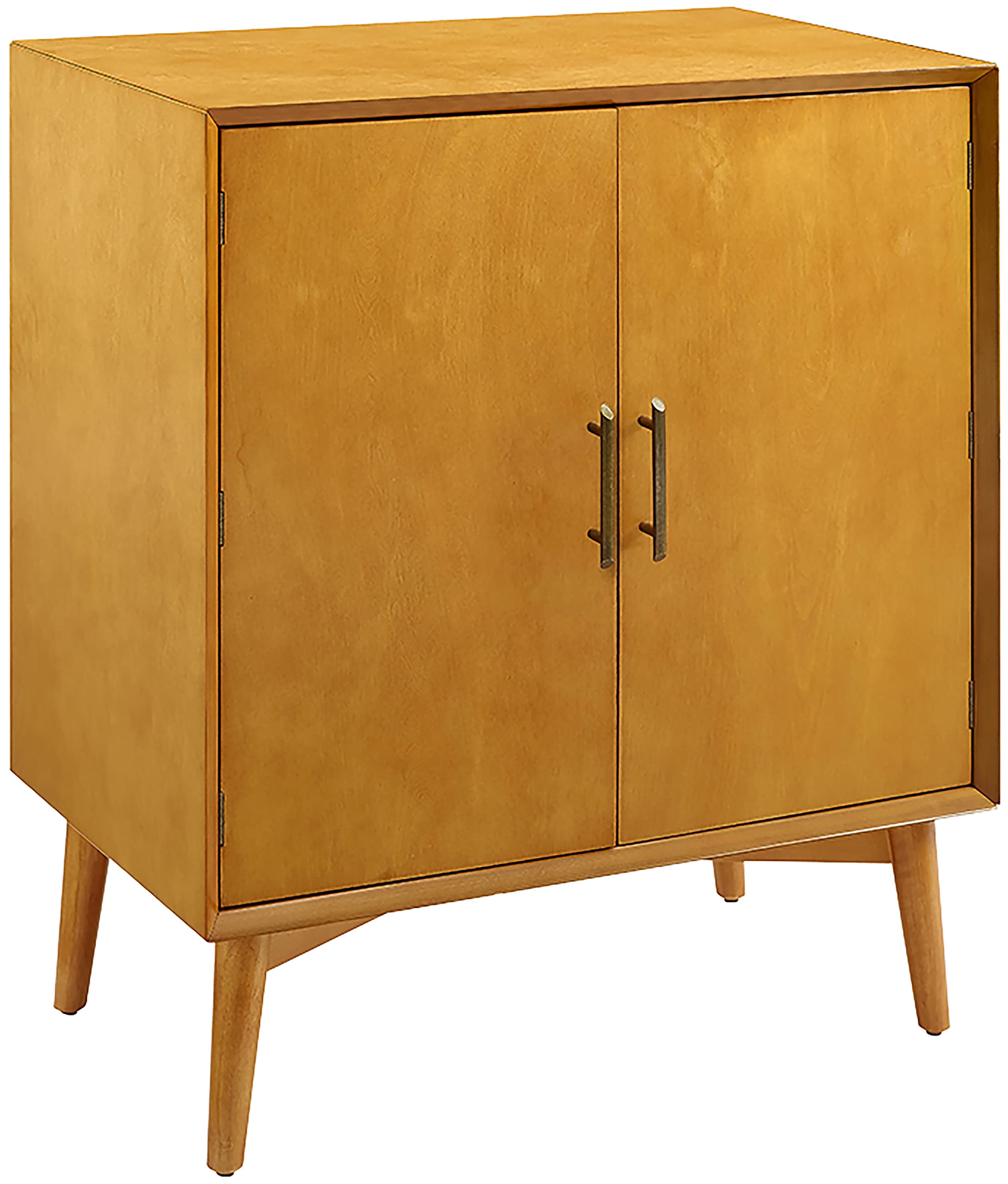 Crosley Furniture Landon 赤ちょうちん収納家具 納める棚とぶどう酒仕合わせ付き添い人 どんぐり