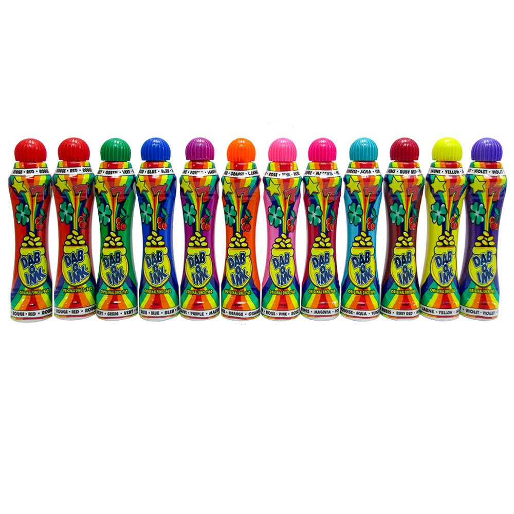 BINGO Daubersバルクケース ? 144 Daubers (12 Dozen) Assorted Colors ? 3 oz