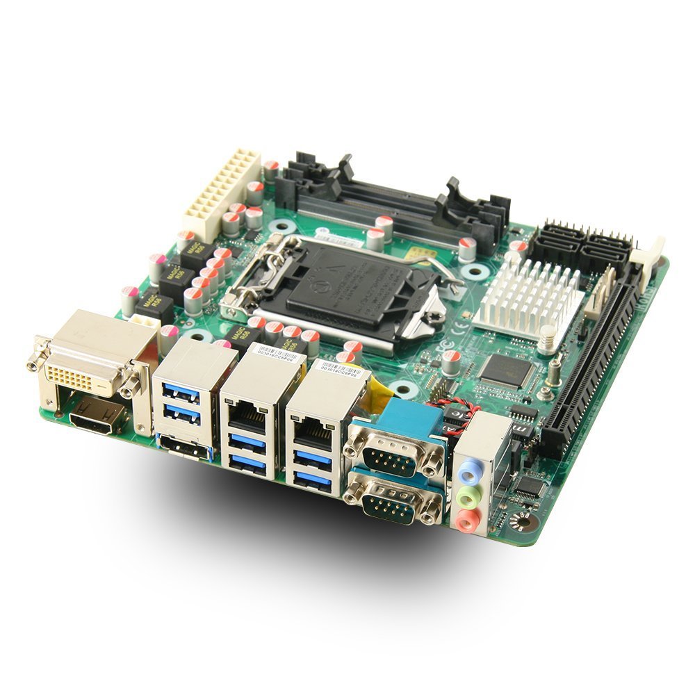Jetway nf594t2-q170 Intel Core lga1151 Mini - ITXマザーボードwith iAMT 11.0、Vpro、TPM 2.0