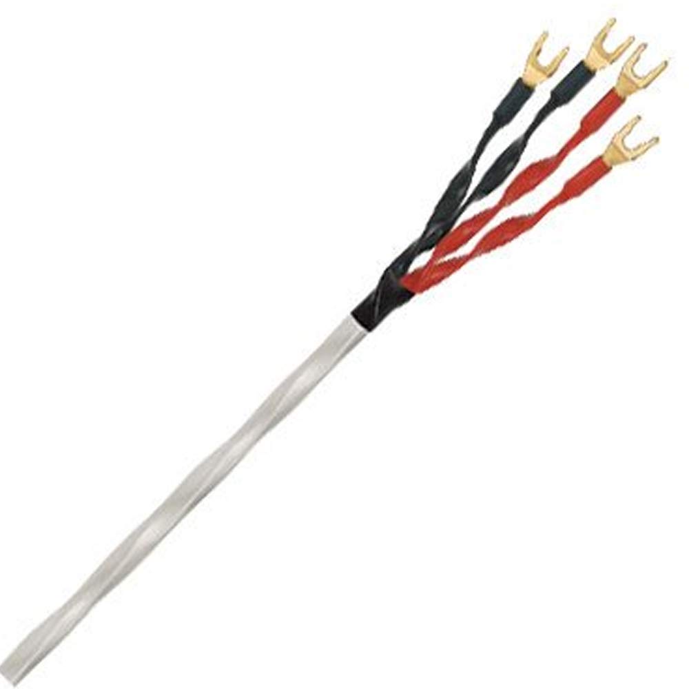 WIREWORLD Solstice 8 スピーカーケーブル ペア/バイワイヤ/スペードからスペードまで 2メートル