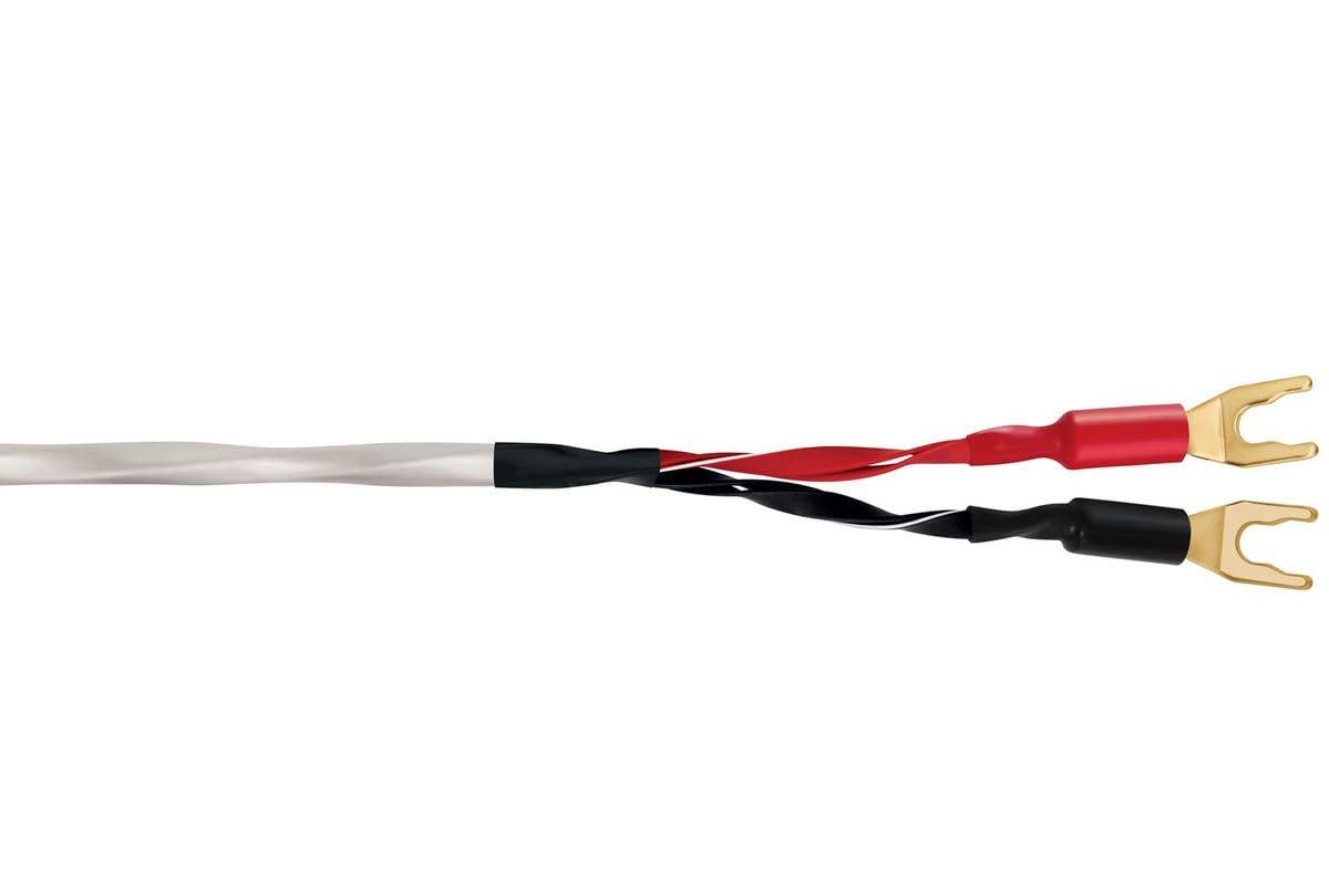 WIREWORLD Luna 8 スピーカーケーブル ペア/スタンダード/スペードからスペードまで 2メートル