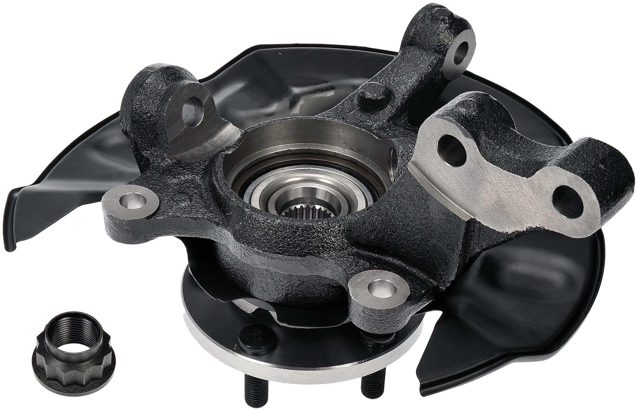 Dorman 698-389 フロントドライバーサイドホイールベアリングとハブアセンブリ トヨタモデル(OE FIX)