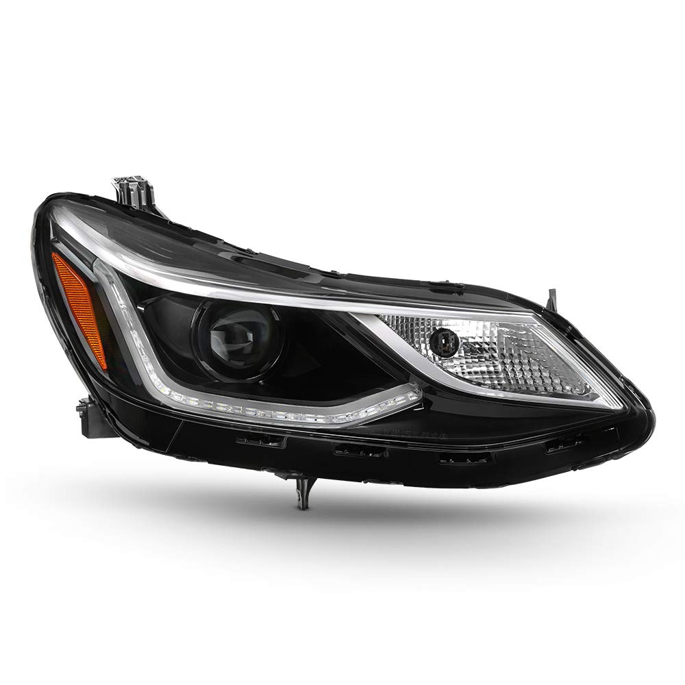 ヘッドライト 2016 2017 2018 シボレー クルーズ 4ドア LED ハロゲン DRL プロジェクター クロム ヘッドライト 右助手席側｜global研究所