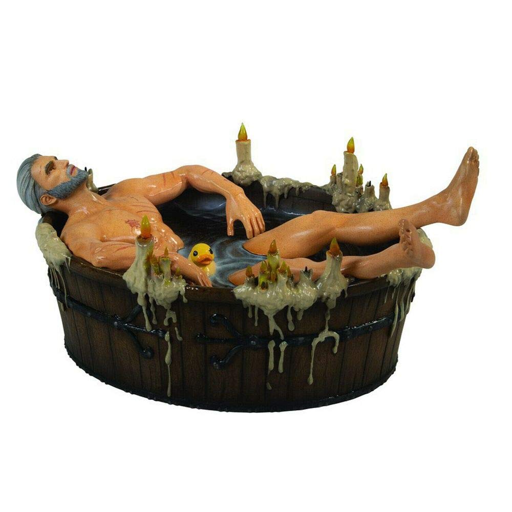 The Witcher 3: The Wild Hunt Geralt インチ the Bath Figure (20 5糎 x 9糎)