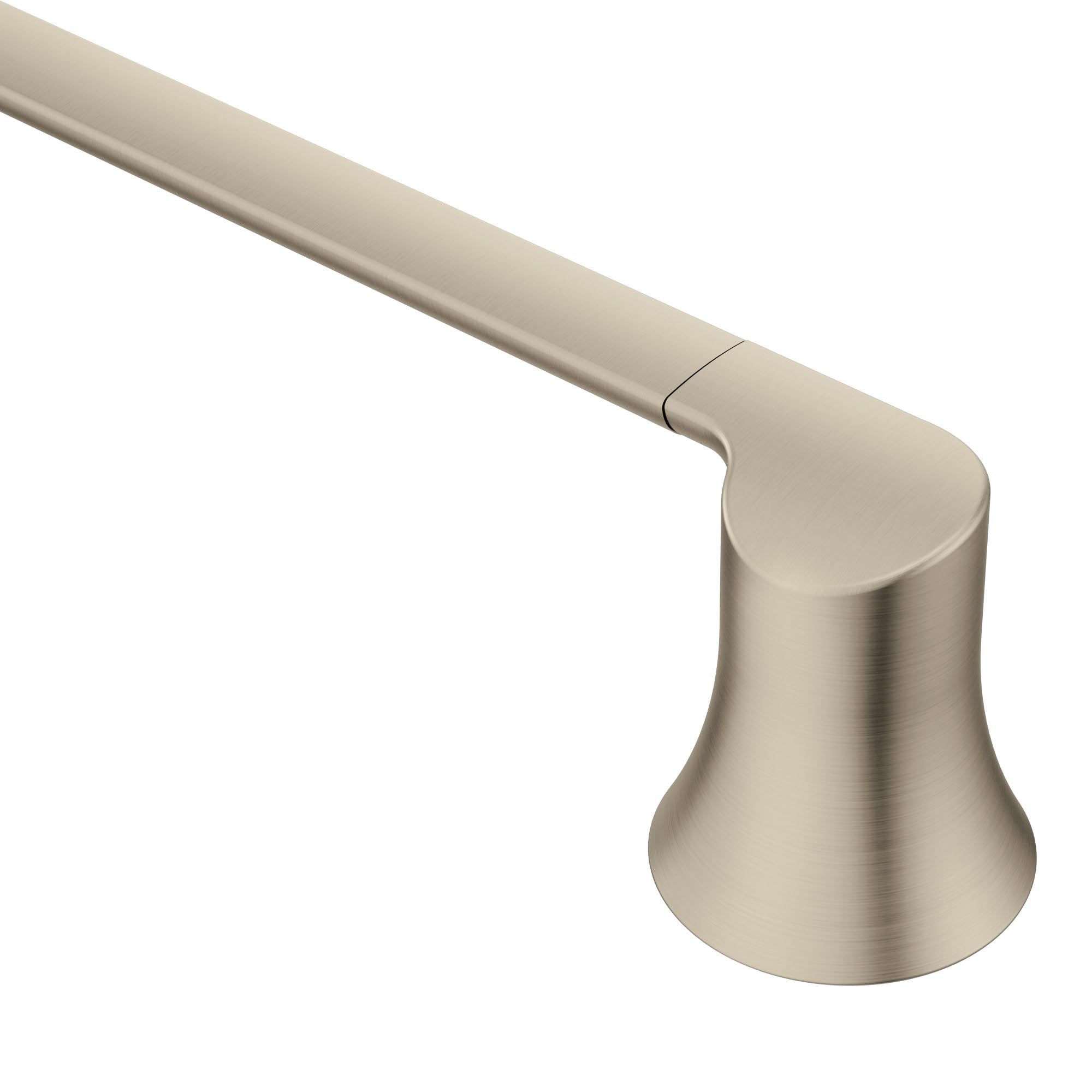 Moen YB0218BN Doux 18インチ シングルタオルバー ブラッシュドニッケル