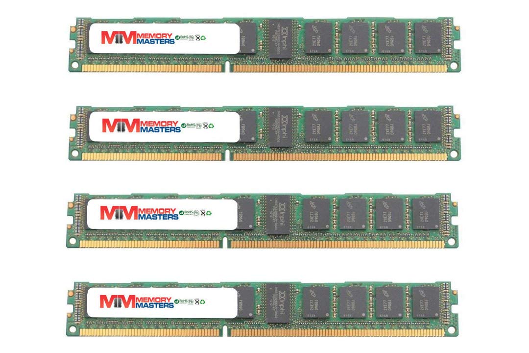 MemoryMasters 128GB (4x32GB) DDR3 1333 (マイコン3 10600) 4Rx4 240いの一番 1.35V VLP ECC 書きとどめる記憶装置 MemoryMasters