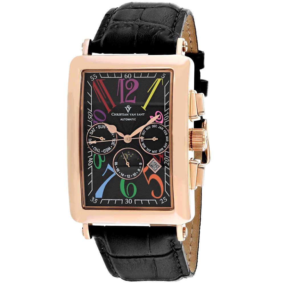 Christian Van Sant Men's Prodigy - Rose Gold Black Colourful｜global研究所