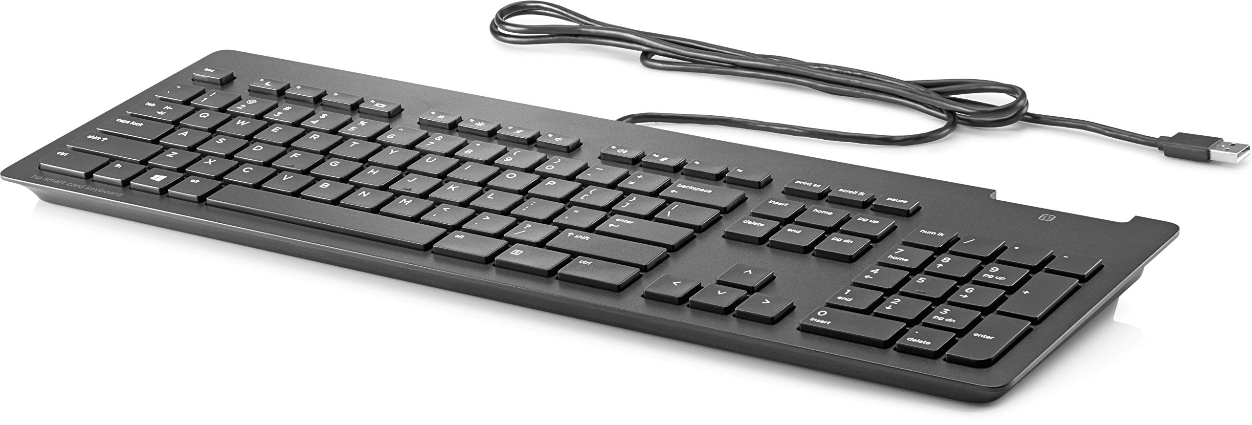 HP キーボード (ドイツ語) USB スリム スマートカード CCID 911725-041 (USB スリム スマートカード CCID)