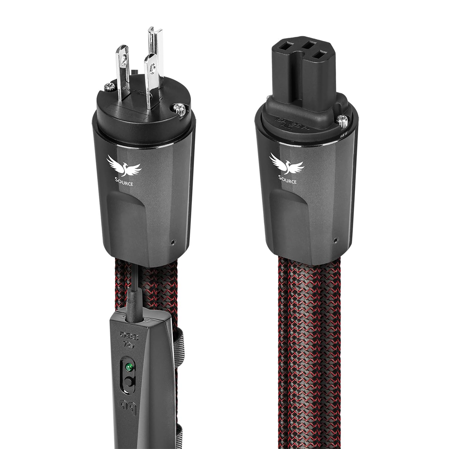 AudioQuest NRG Firebird Source 20アンペア ACワット数有線テレビ - 2m