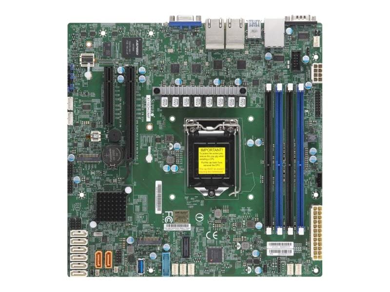 Supermicro MB MBD-X11SCH-LN4F-B Corei3 S1151 C246 PCIE SATA Micro-ATX 128G DR4｜global研究所