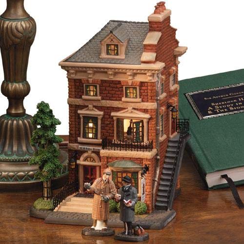 Department 56 Literacy Classics Sherlock Holmes 221B ベーカーストリート 58601 本付き