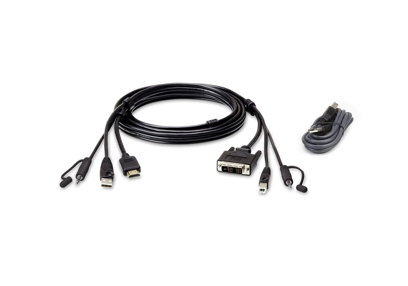 ATEN有線テレビ一揃いの道具HDMI USB/SP - DVI-DD L：1.8m、2L-7D02DHX2（USB/SP - DVI-DD L：1.8m）