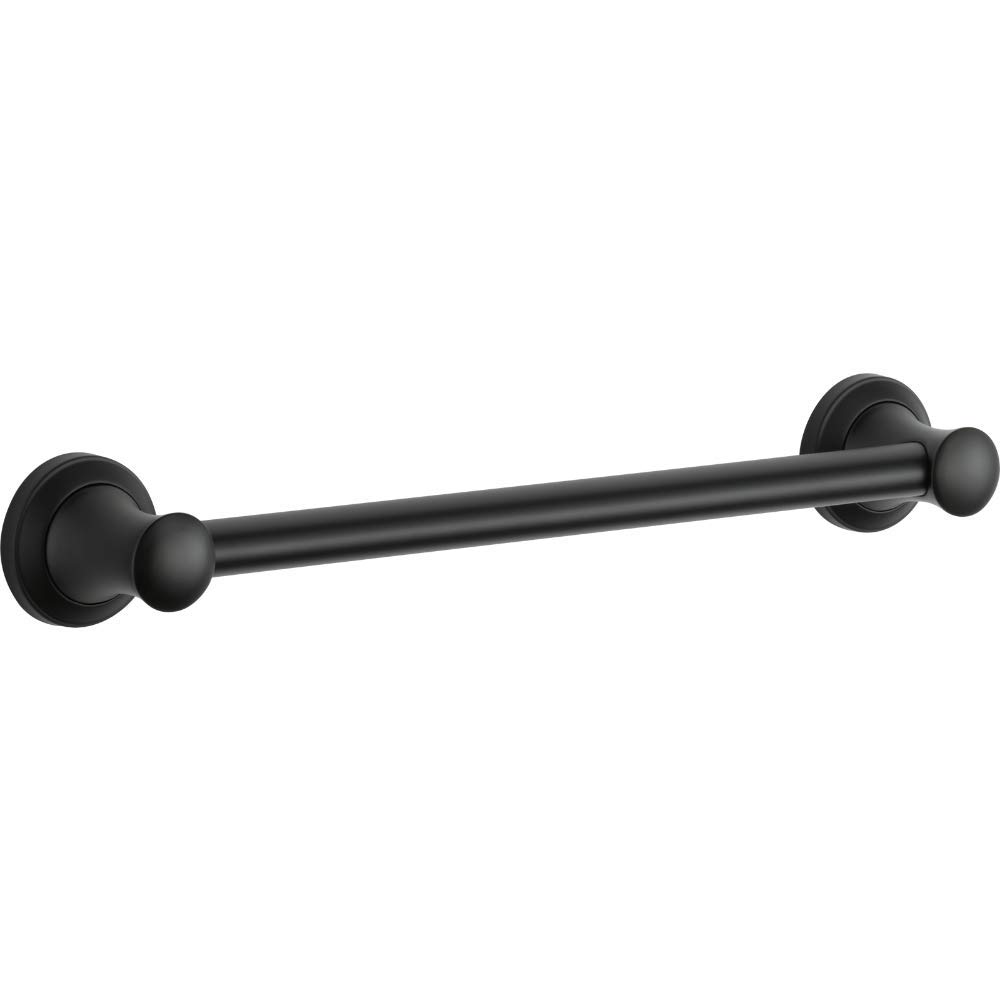 Delta Faucet 41718-BL トランジショナル包みかくしねじ釘 ADA標準尺度 かざり付けるグローヴ赤ちょうちん 18in 木目細か黒いこと パソコン・周辺機器-プリンター・FAX用インク