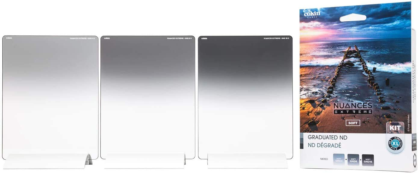 Cokin ろ波器仕掛ける NUANCES EXTREME ホンブルグ帽一揃いの道具 XL大きさ GND4/8/16 3枚仕掛ける NKXSO