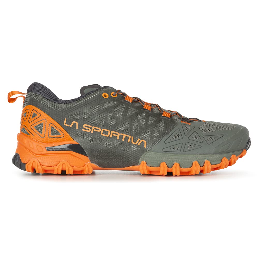 La Sportiva Bushido II ランニングシューズ メンズ カーボン/タンジェリン 8.5-9